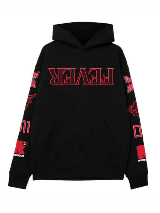 Indiana Fever WNBA x Round21 Stranger Things Parallel Hoodie Recreated Edition