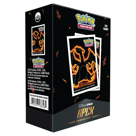 UItra Pro Deck Protector: Apex: Pokémon: Neon Kanto: Charizard (105)