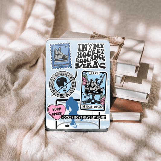 Hockey Romance Stickers Kindle Paperwhite Insert