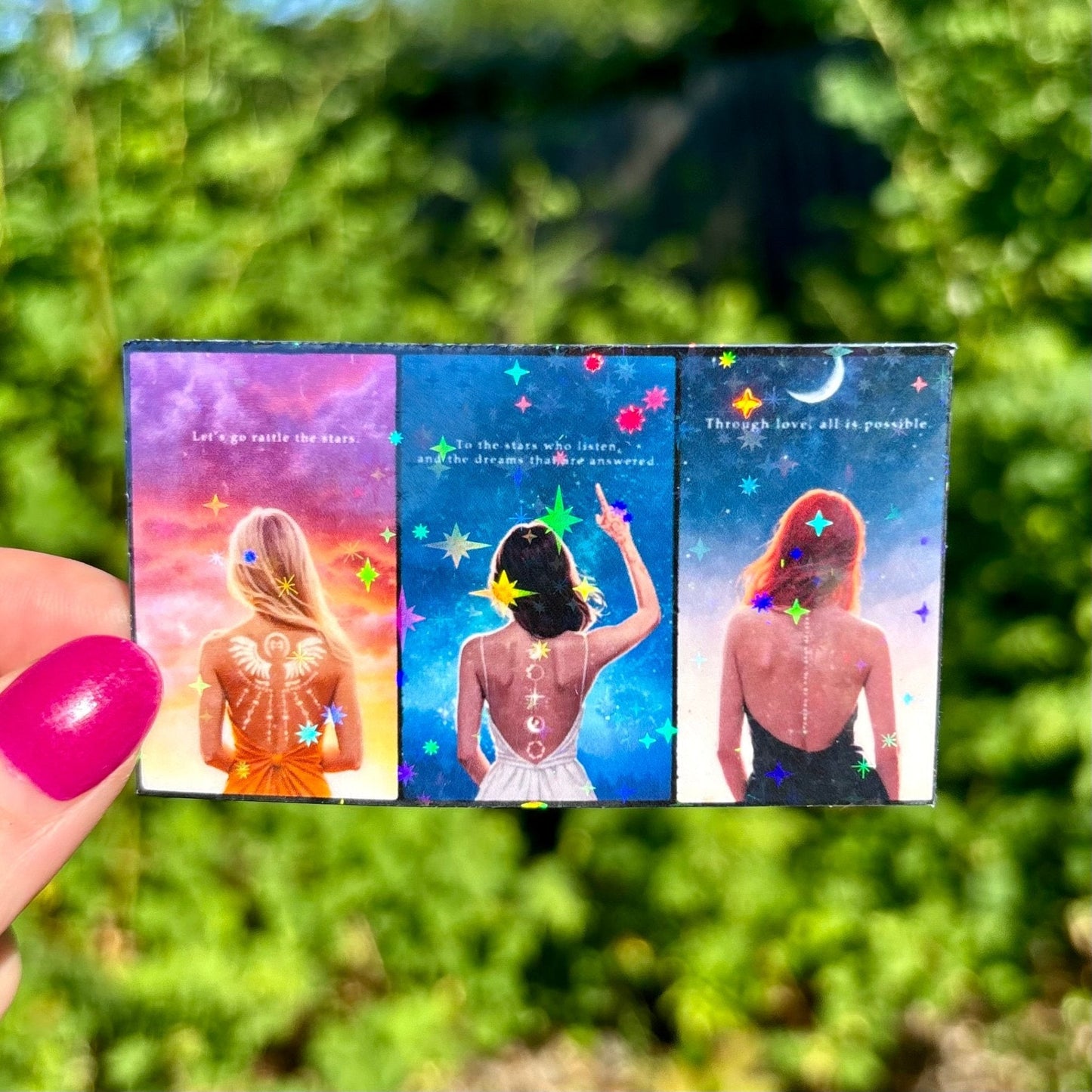MAASiverse Women Sparkle Sticker