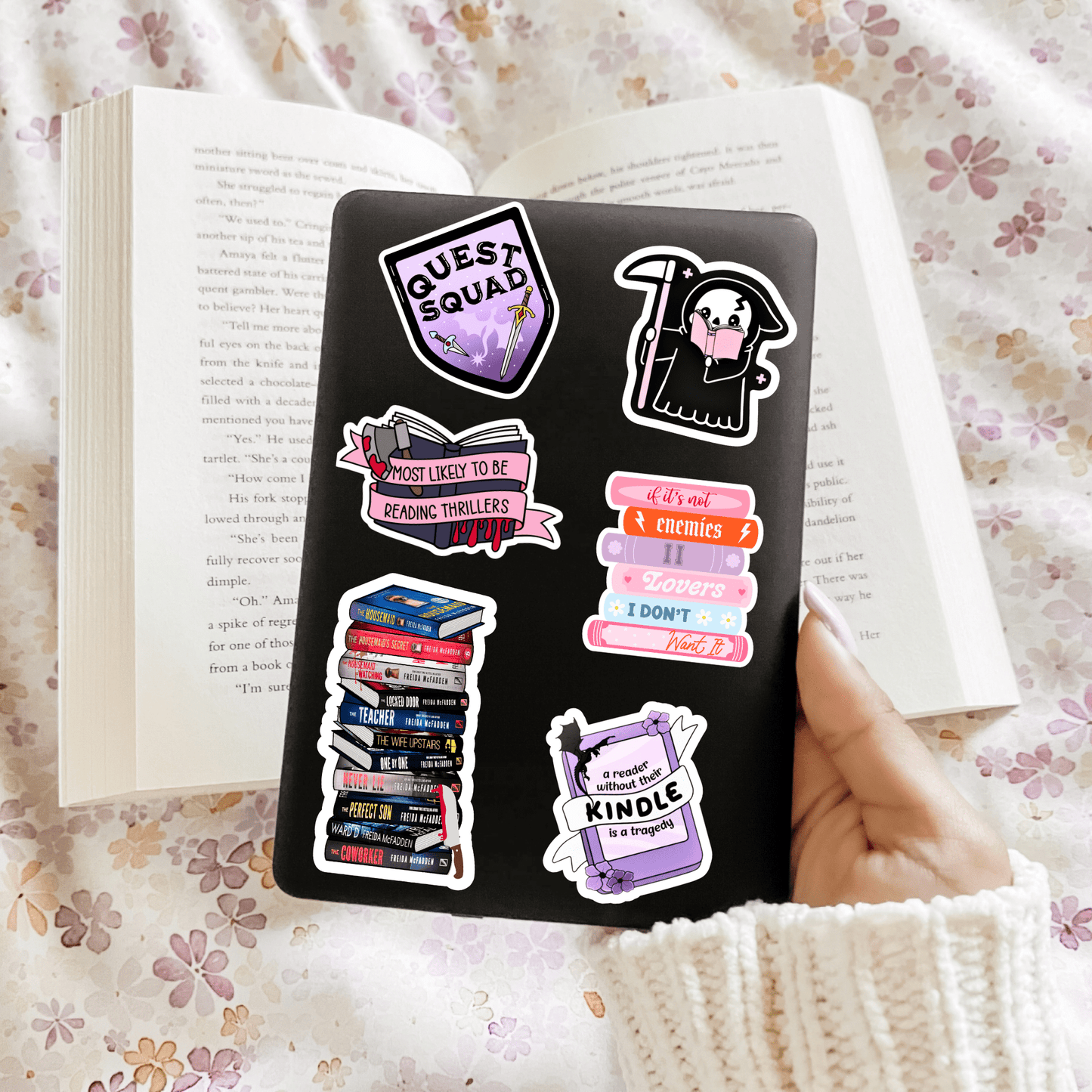 Quest Squad Badge Sticker